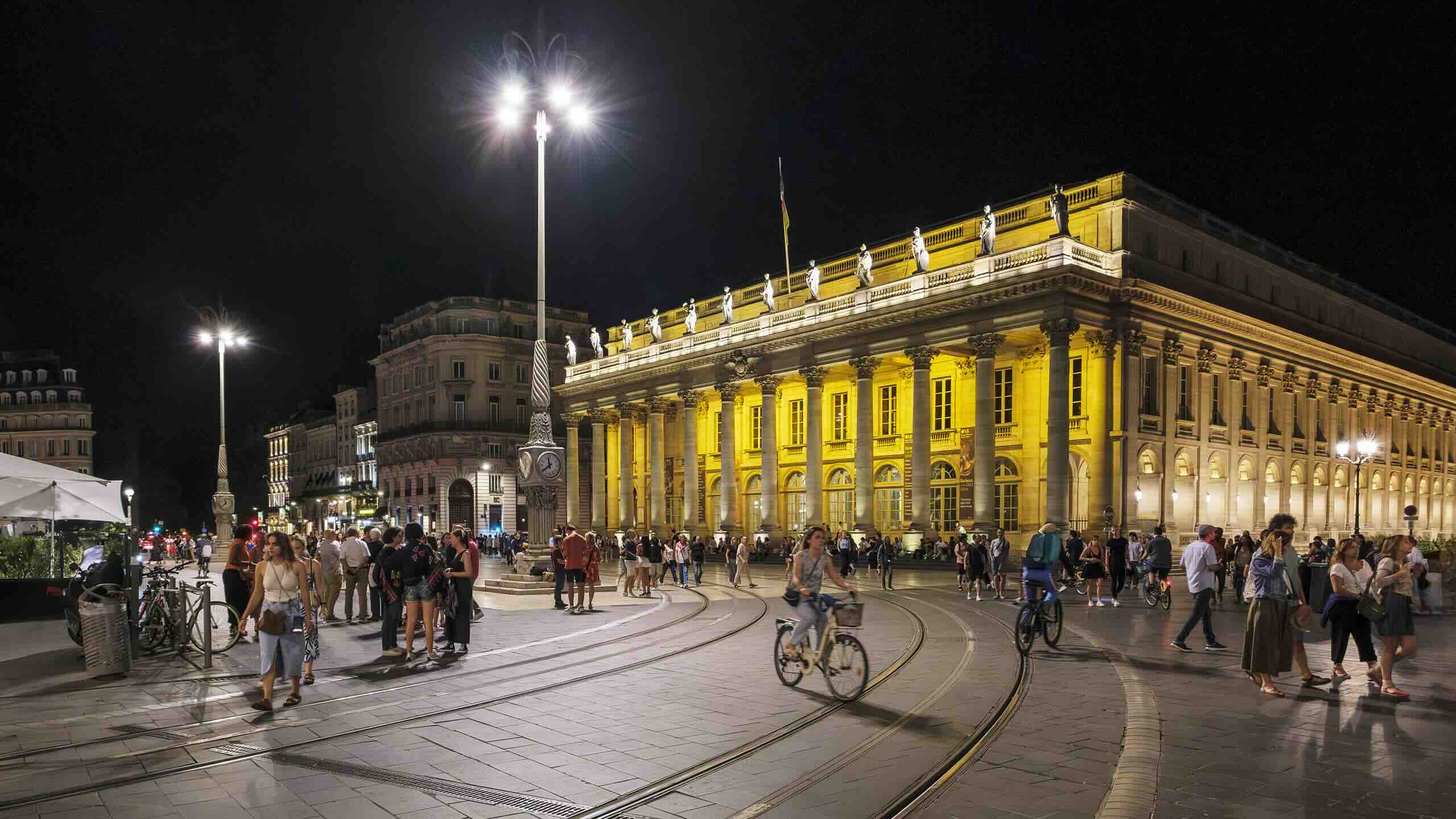 Photo du Grand théâtre à Bordeaux par le Photo Club de Bordeaux