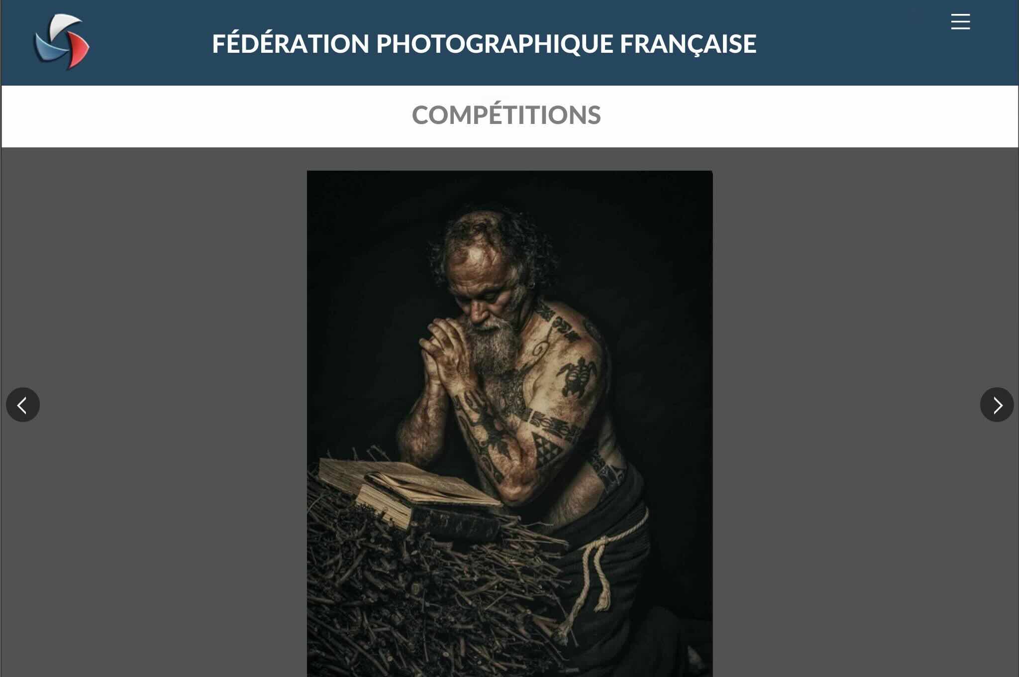 Récompense au concoours de la FPF du photo club de Bordeaux